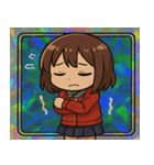 ピカピカ女子高生コレクション@SFW（個別スタンプ：1）