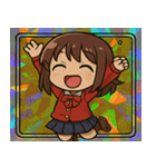 ピカピカ女子高生コレクション@SFW（個別スタンプ：3）