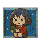 ピカピカ女子高生コレクション@SFW（個別スタンプ：10）