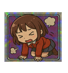 ピカピカ女子高生コレクション@SFW（個別スタンプ：12）