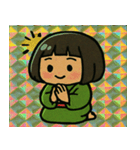 ざしきぴかほっこり福来団@SFW（個別スタンプ：6）