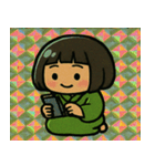 ざしきぴかほっこり福来団@SFW（個別スタンプ：7）
