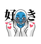 日常で使えるエモート三色団子（個別スタンプ：15）