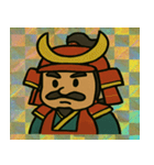 キラキラ侍のゆるっと出陣@SFW（個別スタンプ：4）