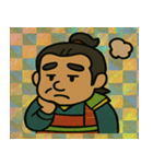 キラキラ侍のゆるっと出陣@SFW（個別スタンプ：5）