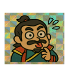 キラキラ侍のゆるっと出陣@SFW（個別スタンプ：6）