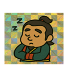 キラキラ侍のゆるっと出陣@SFW（個別スタンプ：10）