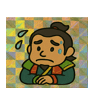 キラキラ侍のゆるっと出陣@SFW（個別スタンプ：11）