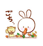 「うさ之介と」（個別スタンプ：3）