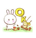 「うさ之介と」（個別スタンプ：13）