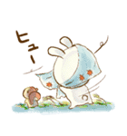 「うさ之介と」（個別スタンプ：17）