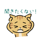 茶トラ猫の勉強するスタンプ6（個別スタンプ：16）