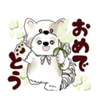 シーズー犬 2025 「猫をかぶりました」（個別スタンプ：32）