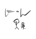 子供が書いた優しい文字とイラスト（個別スタンプ：23）