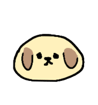 コロンとしたゆるかわ犬（個別スタンプ：3）