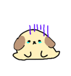 コロンとしたゆるかわ犬（個別スタンプ：7）