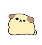 コロンとしたゆるかわ犬（個別スタンプ：16）