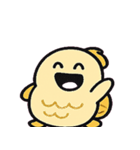 むっつりアロワナのつぶやき日記@SFW（個別スタンプ：3）