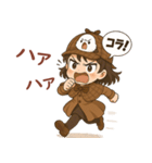 女の子と小鳥 可愛らしい探偵（個別スタンプ：27）