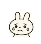 ふんわりうさぎのきもち便@SFW（個別スタンプ：10）