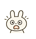 ふんわりうさぎのきもち便@SFW（個別スタンプ：12）