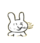 イカれうさぎのぶっとび日常@SFW（個別スタンプ：4）