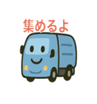 40種類の働く車（個別スタンプ：18）