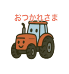 40種類の働く車（個別スタンプ：26）