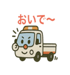 40種類の働く車（個別スタンプ：38）