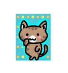 ねこねこの住む家（個別スタンプ：4）