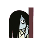 じっと見てくるお岩さん@SFW（個別スタンプ：3）