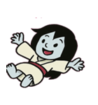 じっと見てくるお岩さん@SFW（個別スタンプ：7）