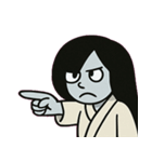 じっと見てくるお岩さん@SFW（個別スタンプ：8）