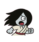 じっと見てくるお岩さん@SFW（個別スタンプ：9）