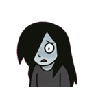 じっと見てくるお岩さん@SFW（個別スタンプ：10）