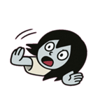 じっと見てくるお岩さん@SFW（個別スタンプ：15）