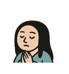 お岩さんのうらめし劇場@SFW（個別スタンプ：3）