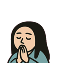 お岩さんのうらめし劇場@SFW（個別スタンプ：4）