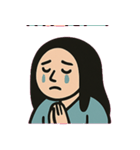 お岩さんのうらめし劇場@SFW（個別スタンプ：7）