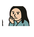 お岩さんのうらめし劇場@SFW（個別スタンプ：14）