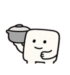 ぬりかべのゆるブロック便@SFW（個別スタンプ：7）