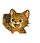 ベンガルにゃんの気まぐれ劇場@SFW（個別スタンプ：16）