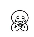 のっぺらぼうの無表情ボヤき便@SFW（個別スタンプ：1）