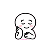 のっぺらぼうの無表情ボヤき便@SFW（個別スタンプ：4）