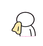 のっぺらぼうの無表情ボヤき便@SFW（個別スタンプ：8）