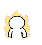 のっぺらぼうの無表情ボヤき便@SFW（個別スタンプ：16）