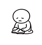 のっぺらぼうの無言パンチ便@SFW（個別スタンプ：2）