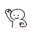 のっぺらぼうの無言パンチ便@SFW（個別スタンプ：9）