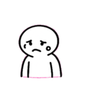 のっぺらぼうの無言パンチ便@SFW（個別スタンプ：10）