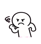 のっぺらぼうの無言パンチ便@SFW（個別スタンプ：11）